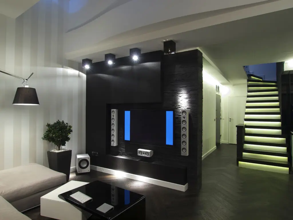 modern lighting living room